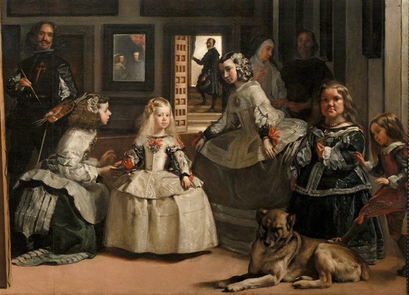Das Gemälde "Die Hoffräulein" von Diego Velázquez.